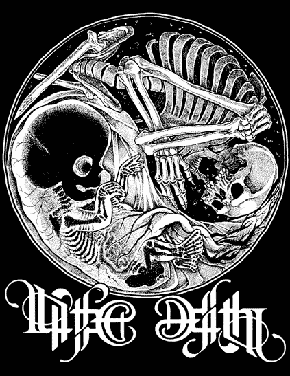 Life Death Yin Yang Sticker